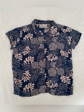 Patagonia Women’s Lightweight Pataloha Hawaiian Cap-Sleeve Shirt Size 0